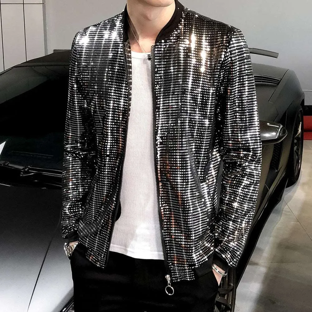 MEN'S SEQUINED JACKET