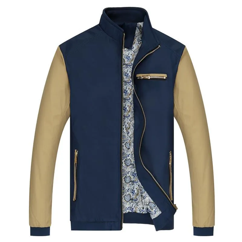 Men's Zipper Pocket Design Jacket