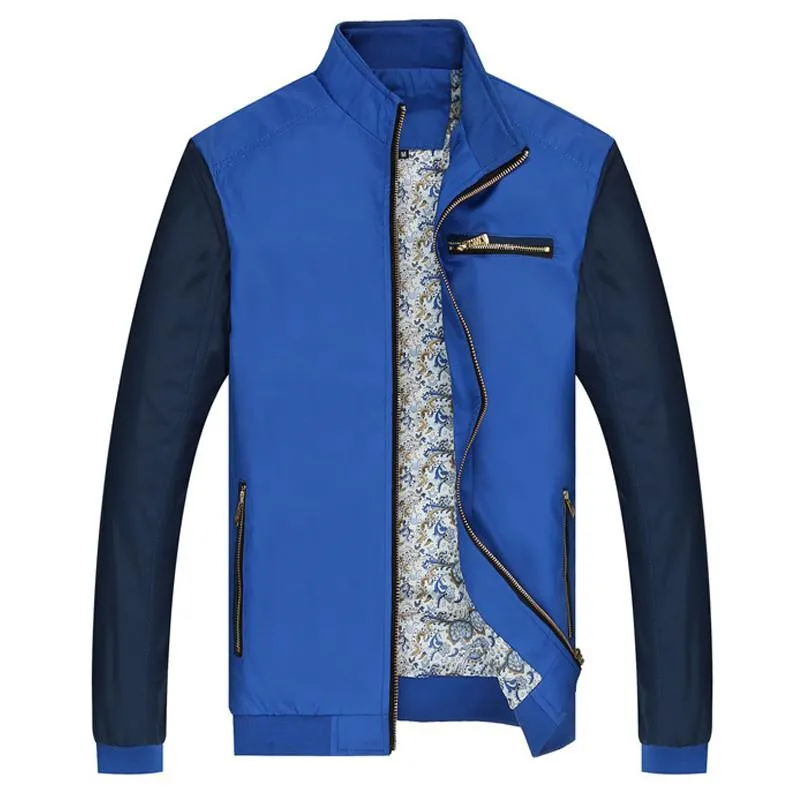 Men's Zipper Pocket Design Jacket