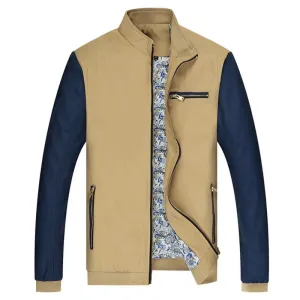Men's Zipper Pocket Design Jacket