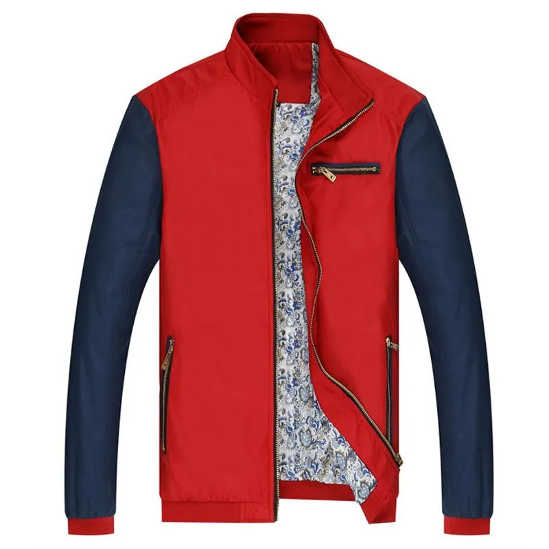 Men's Zipper Pocket Design Jacket