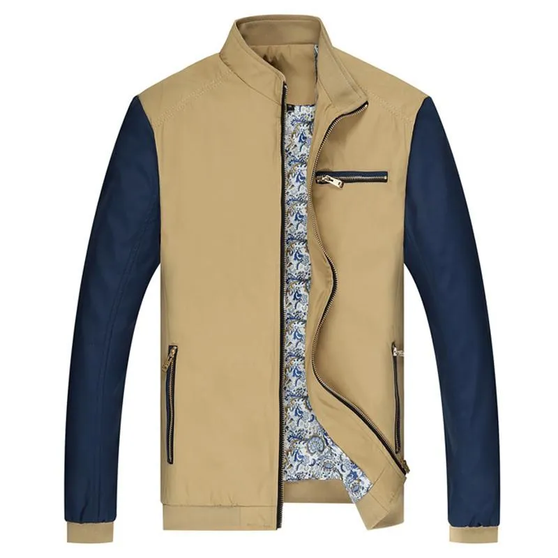 Men's Zipper Pocket Design Jacket