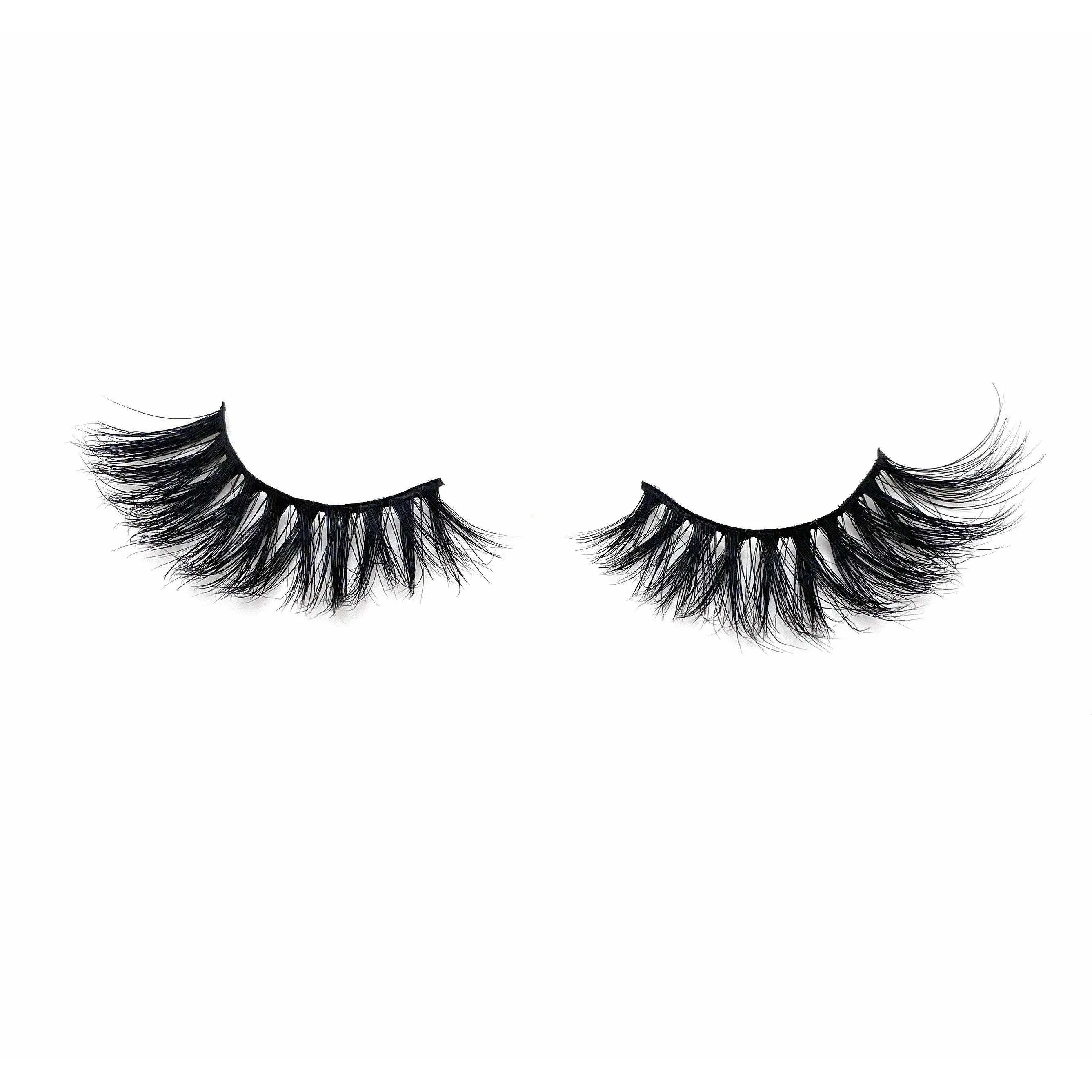 Mink Fur Eyelashes - Purple Box