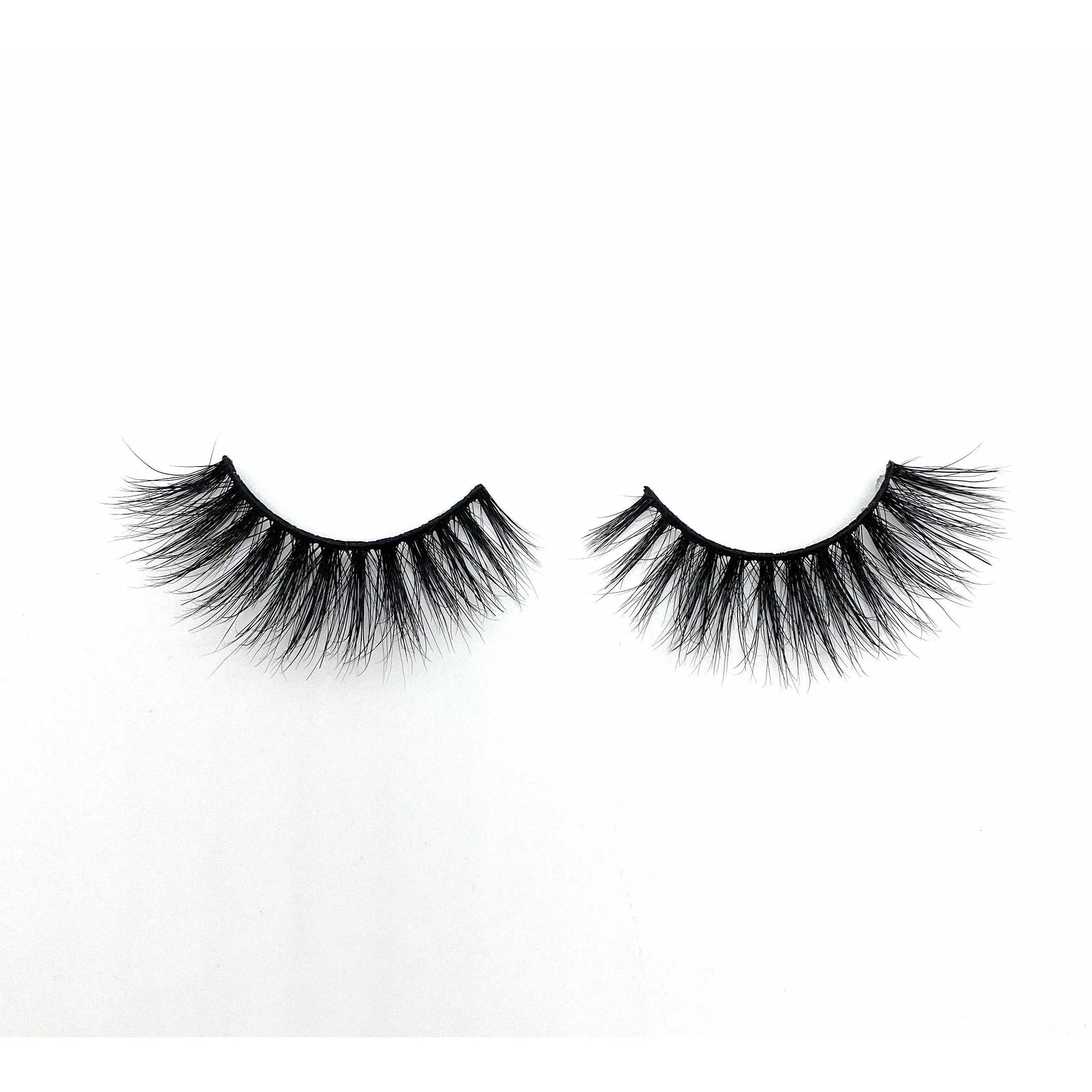 Mink Fur Eyelashes - Purple Box