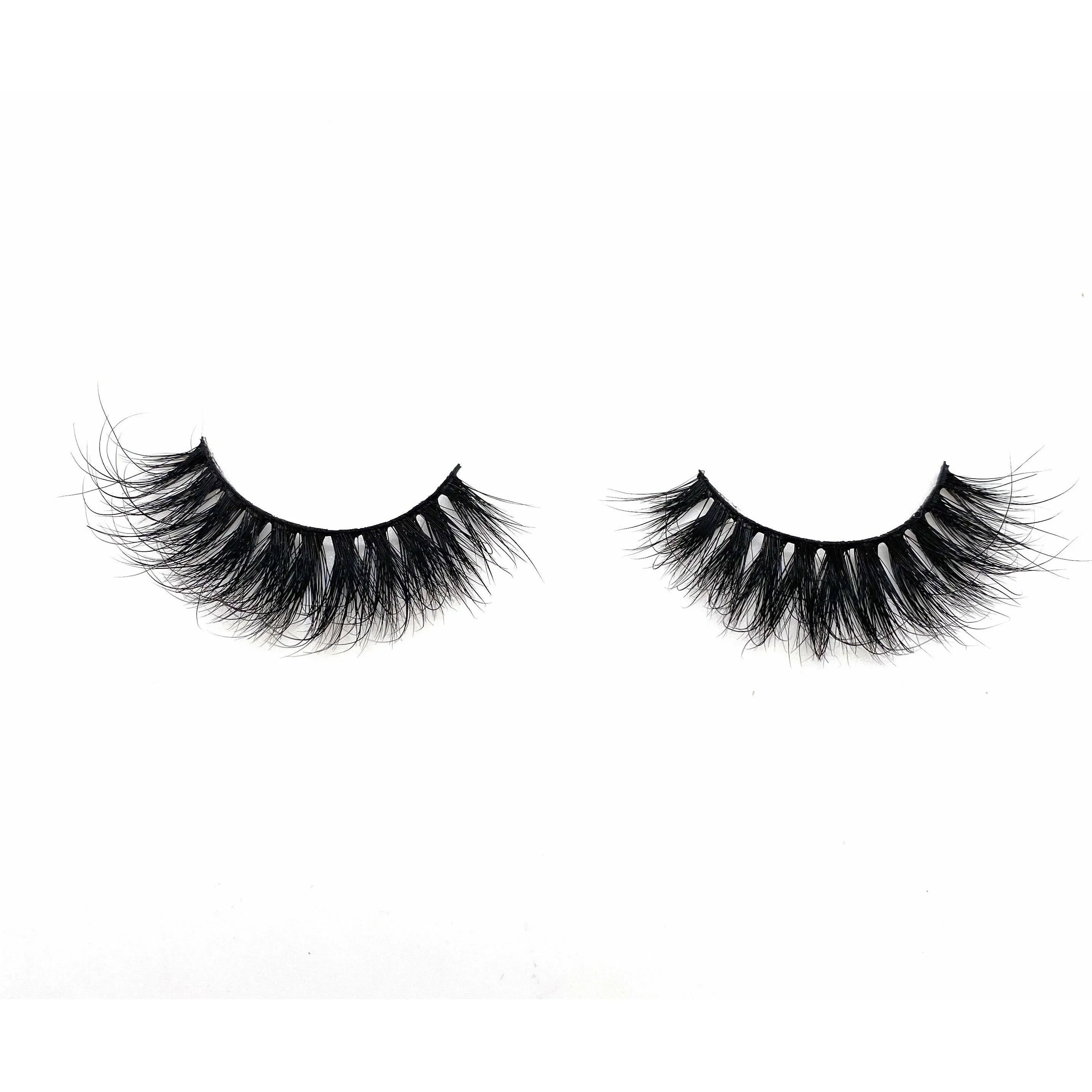 Mink Fur Eyelashes - Purple Box