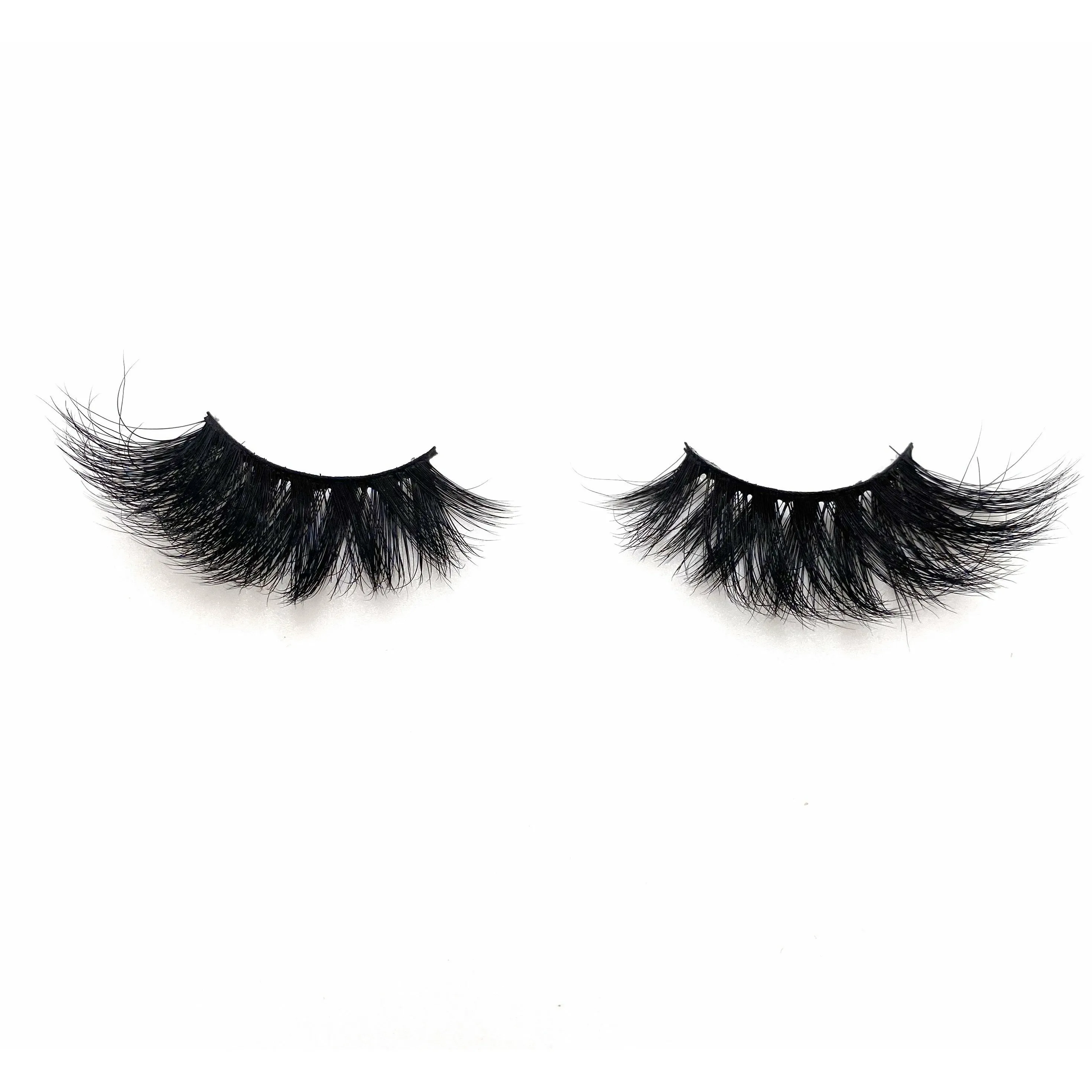 Mink Fur Eyelashes - Purple Box