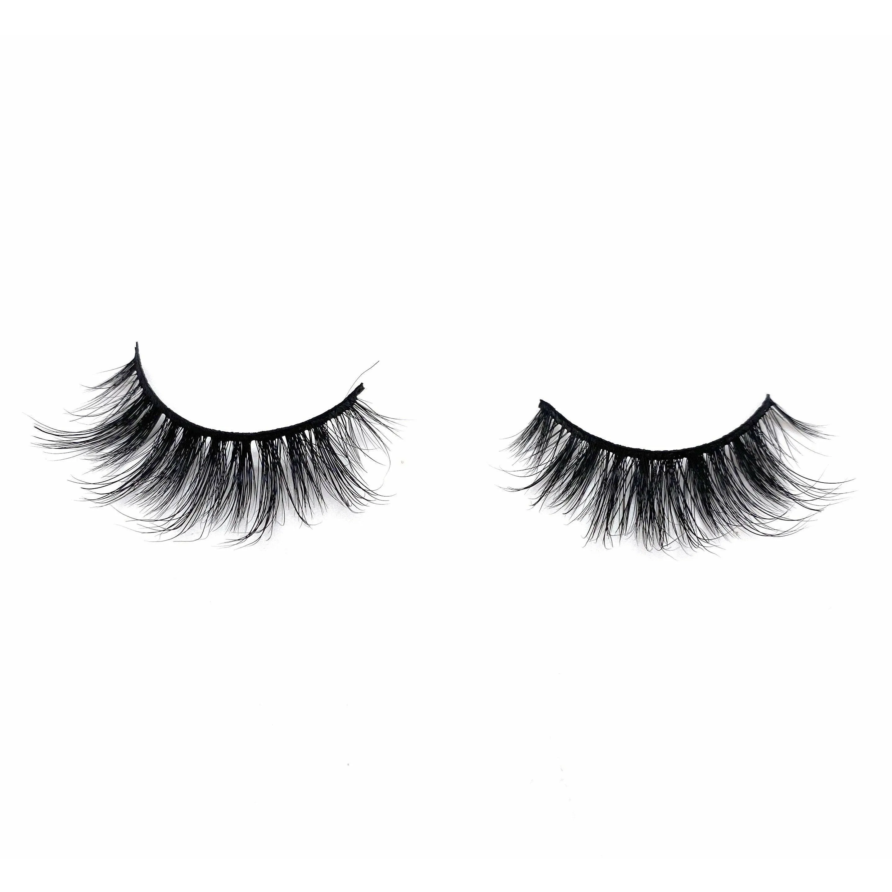 Mink Fur Eyelashes - Purple Box