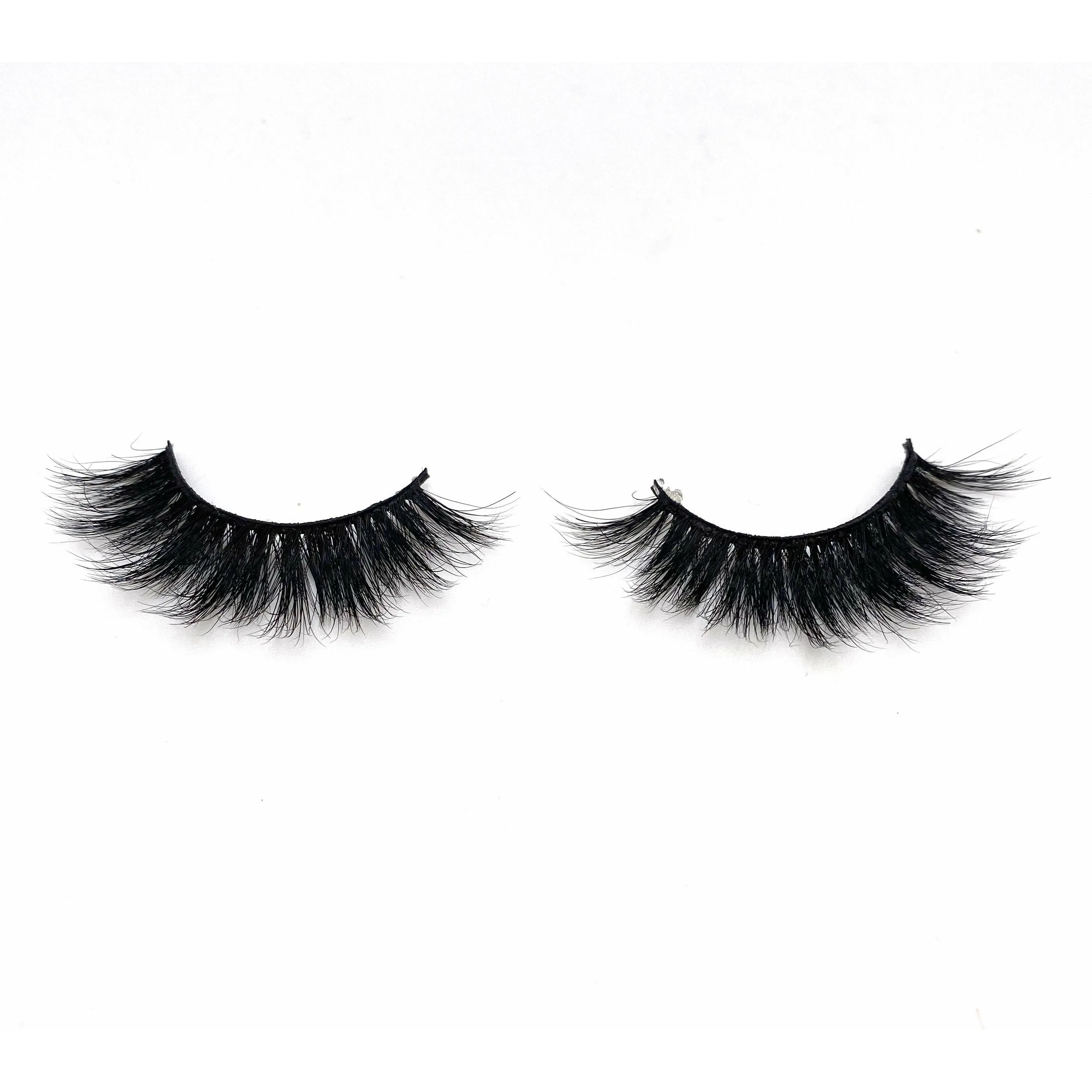 Mink Fur Eyelashes - Purple Box