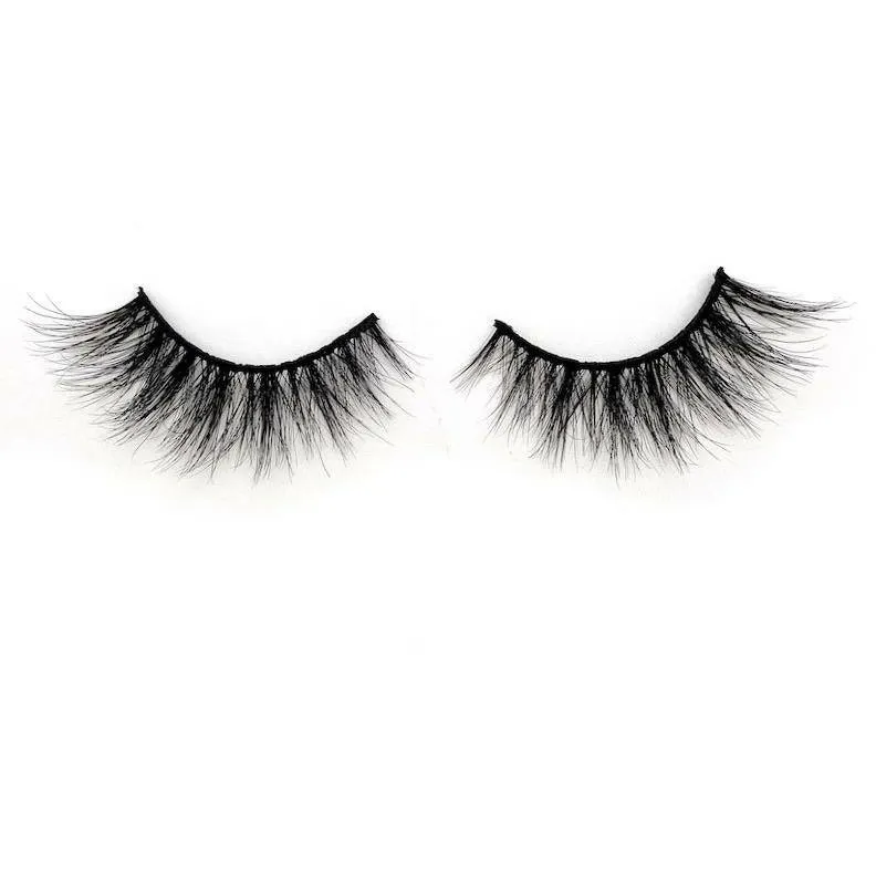 Mink Fur Eyelashes - Purple Box