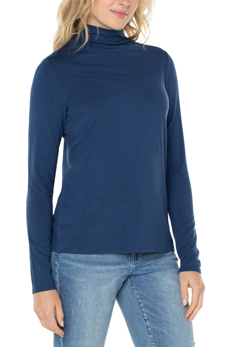 Mock Neck Knit Top - SALE