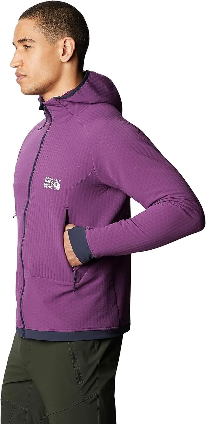 Mountain Hardwear Men's Keele Ascent Hoody - Cosmos Purple