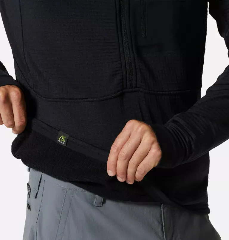 Mountain Hardwear Men's Polartec Power Grid Half Zip Jacket