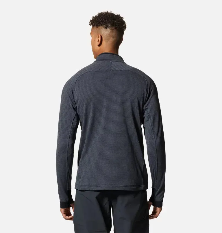 Mountain Hardwear Men's Polartec Power Grid Half Zip Jacket