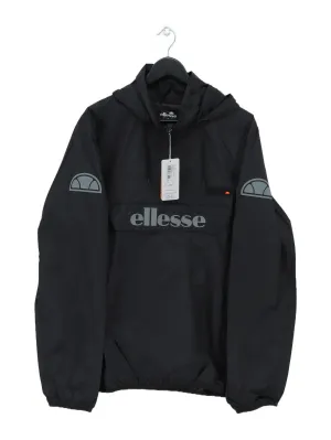 New Ellesse Men's Jacket XXXL Black 100% Nylon