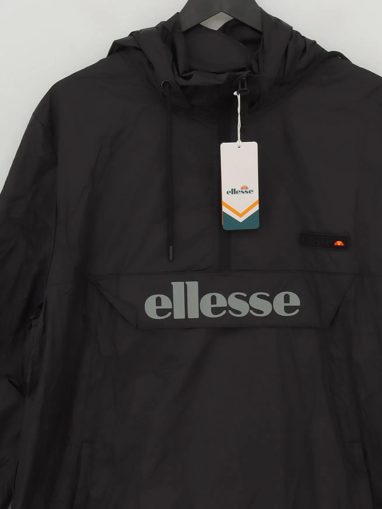 New Ellesse Men's Jacket XXXL Black 100% Nylon