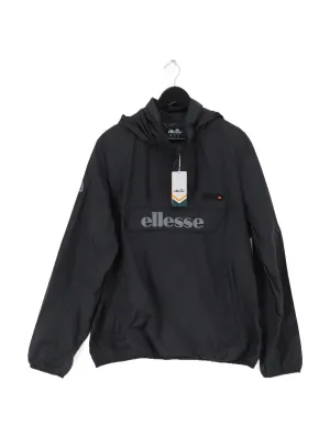 New Ellesse Men's Jacket XXXL Black 100% Nylon