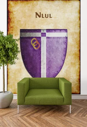 Nlul Heraldry of Greyhawk Anna Meyer Cartography Canvas Art Print