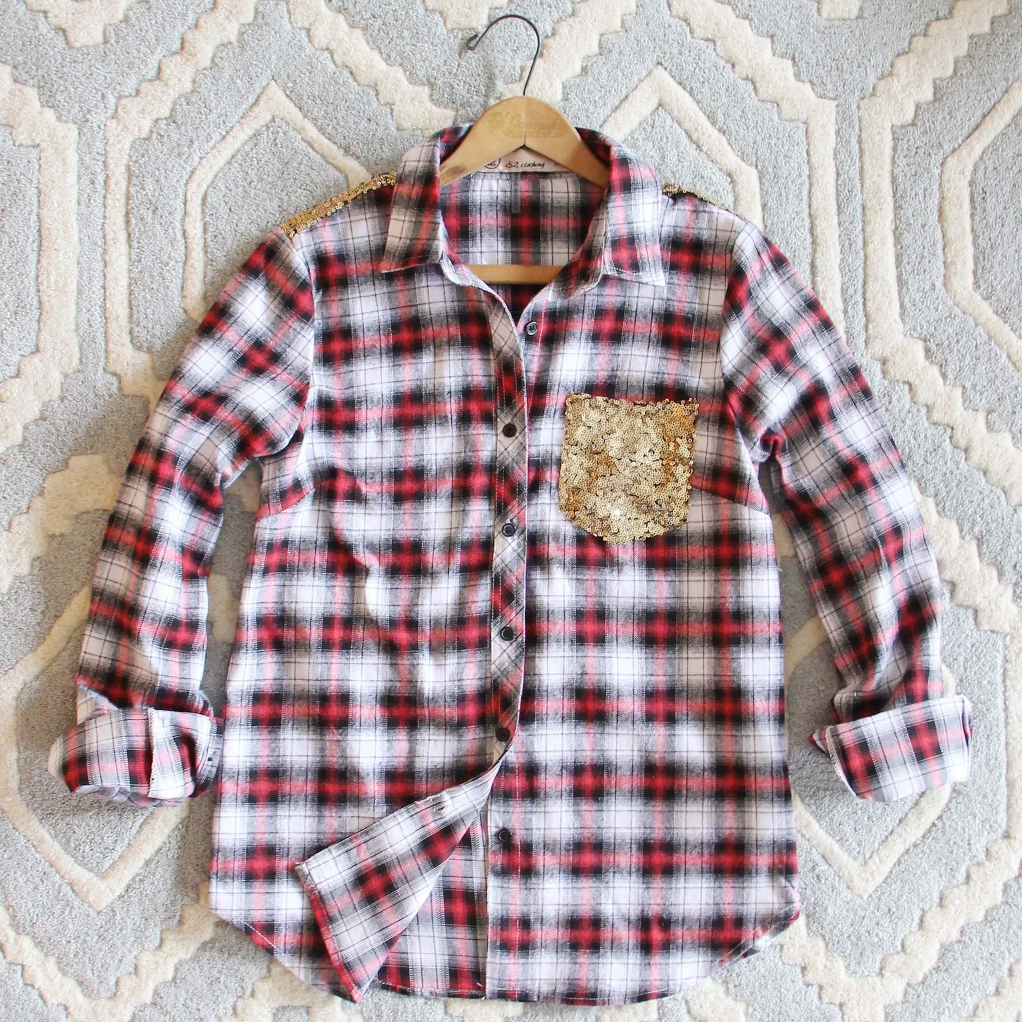 Northwest Stars Plaid Shirt