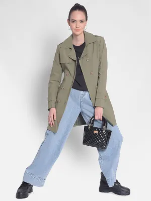Olive Trench Coat