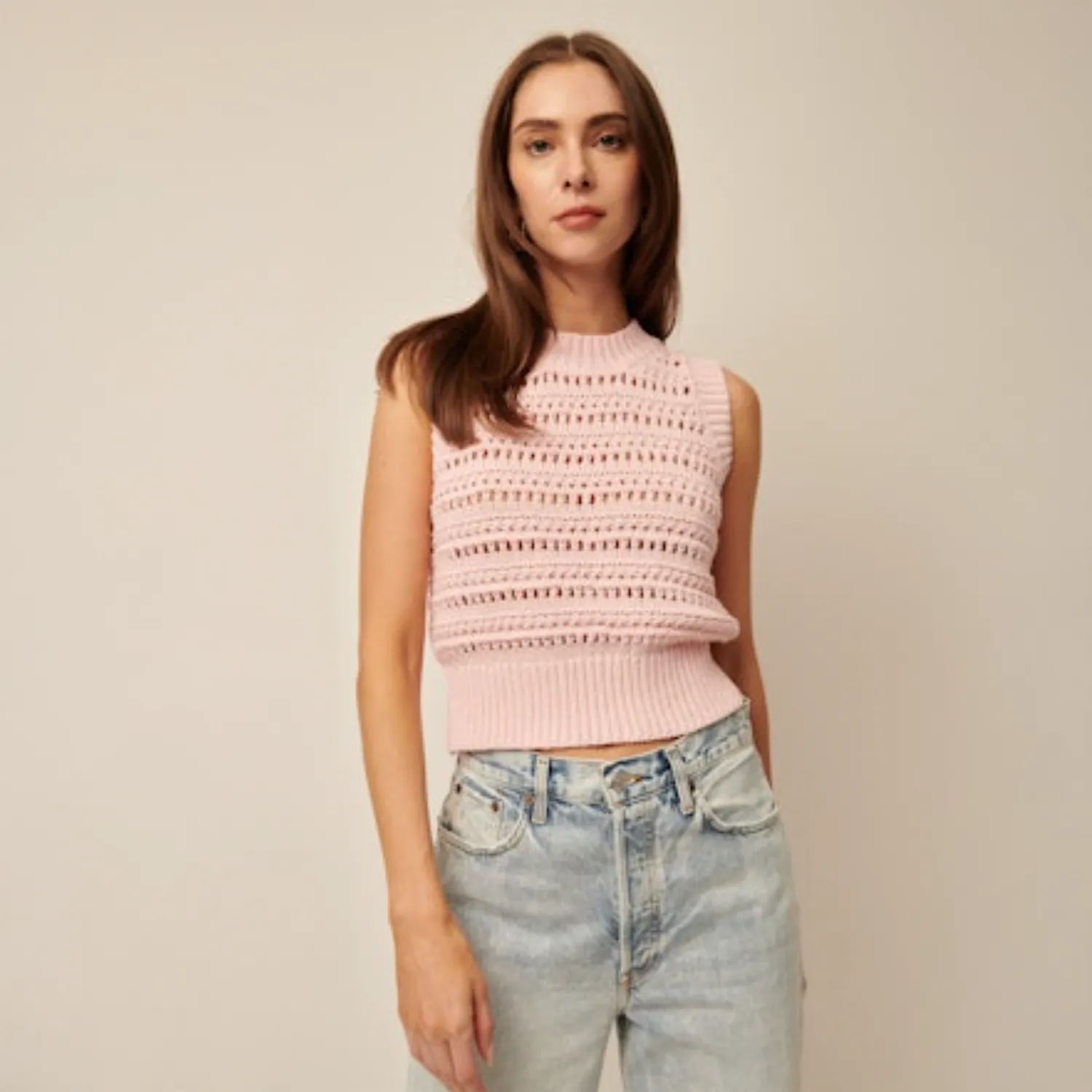Opal Sleeveless Knit Top