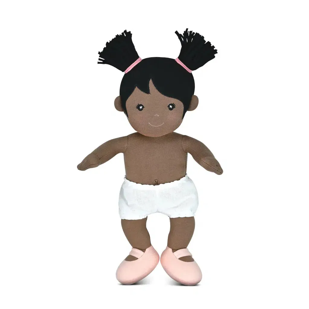 Organic Doll - Park Friends, Mia in Dusty Rose