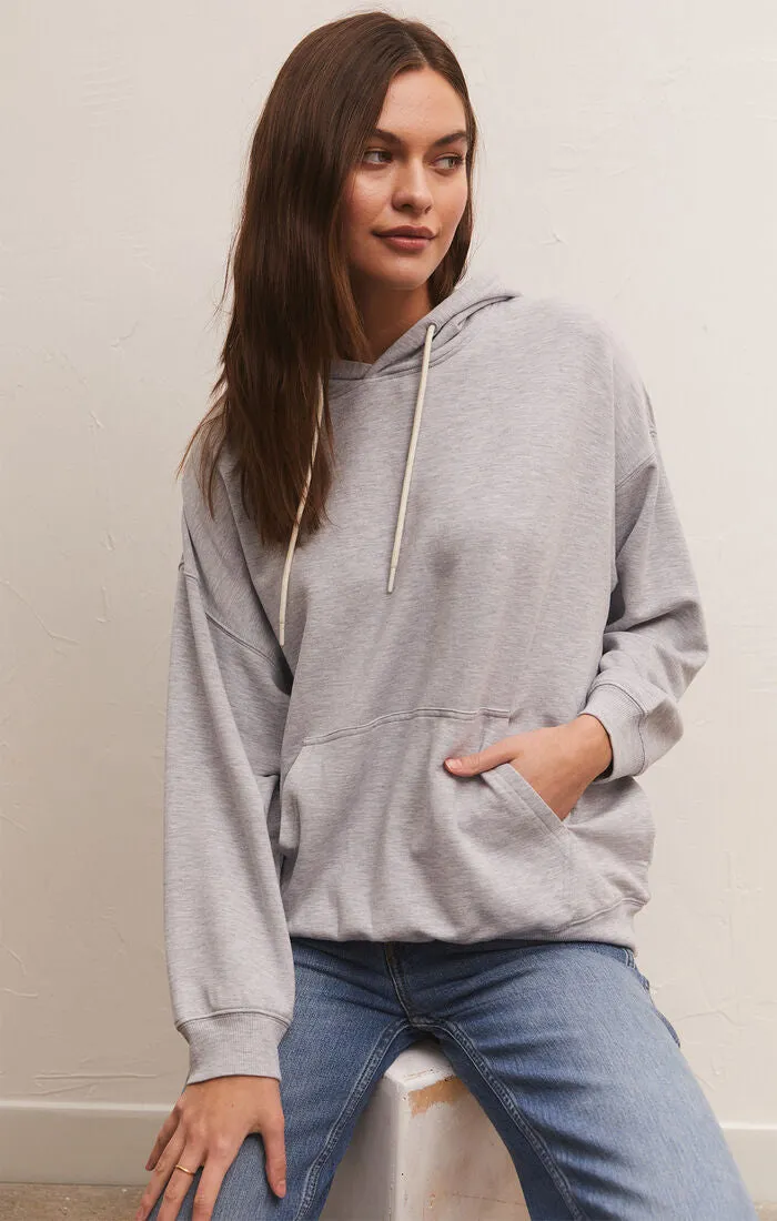 Oversized Modal Fleece Hoodie