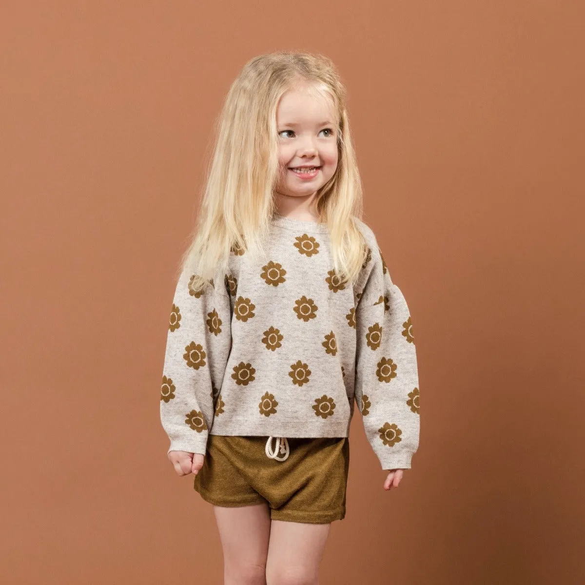 Pansy Sweater - Mocha Marle