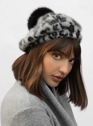 Parisian Beret Fur