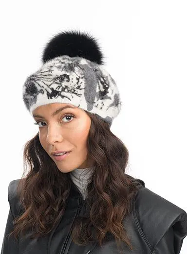 Parisian Beret Fur
