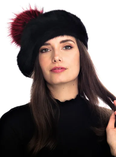 Parisian Beret Fur