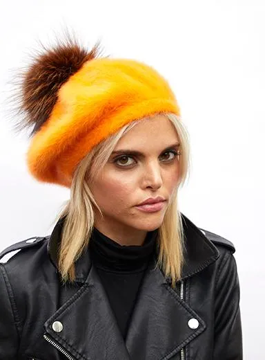 Parisian Beret Fur