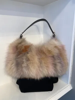Pink Hues Fox Handbag