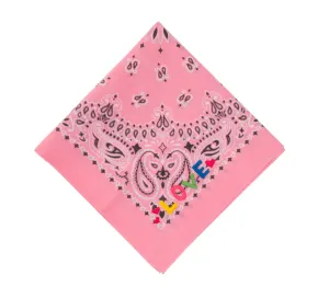 Pink LOVE Bandana