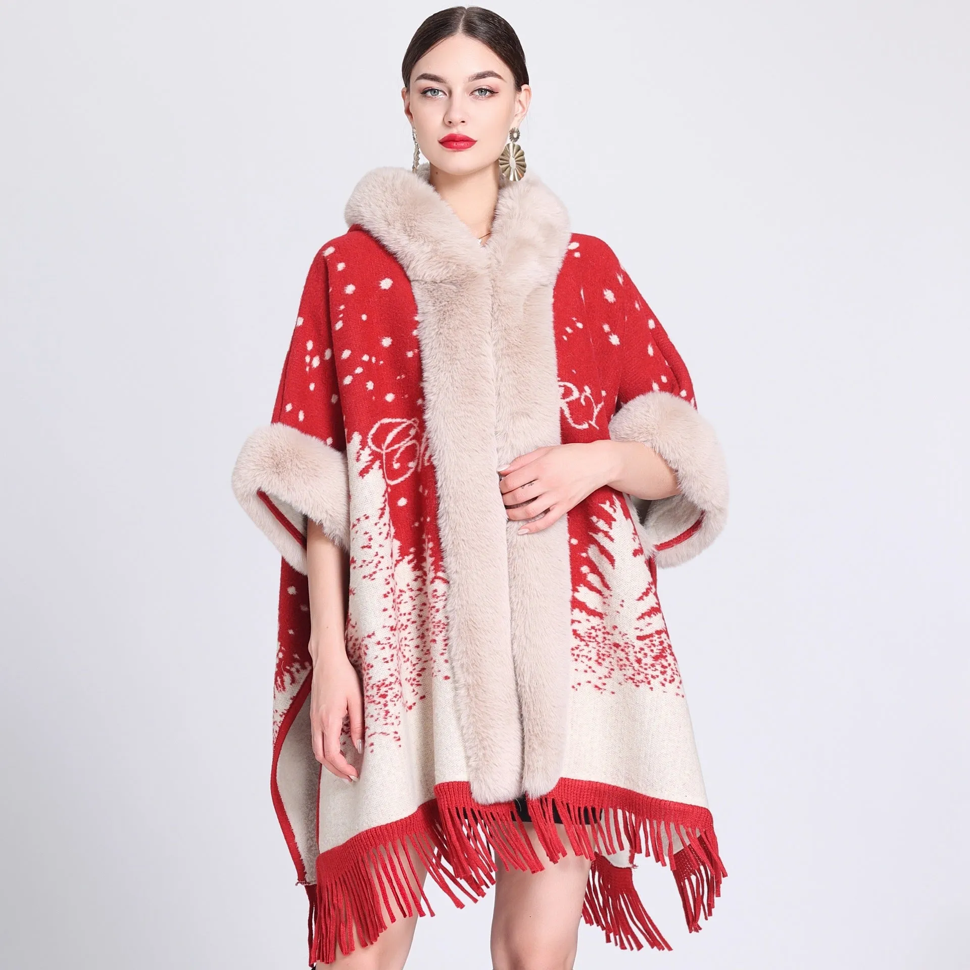 Posey Collier - Thick Velvet Cape by The Nevermore
