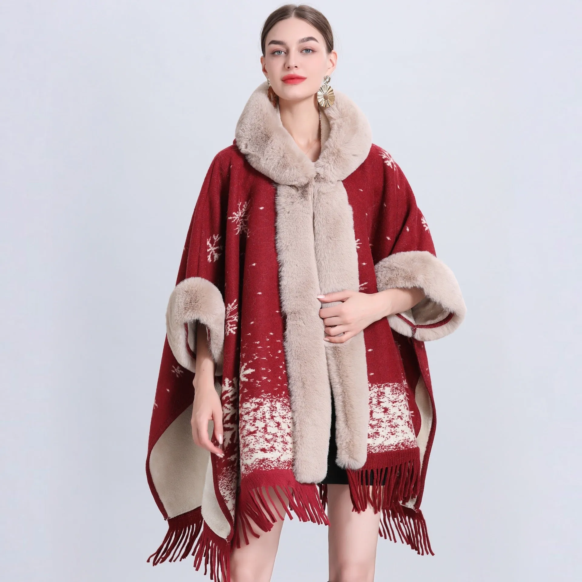 Posey Collier - Thick Velvet Cape by The Nevermore