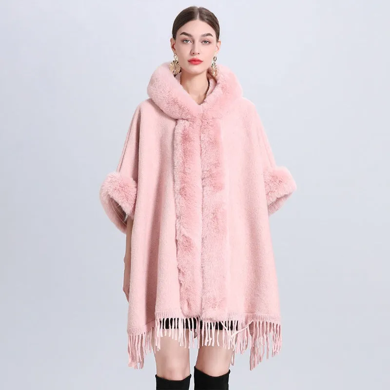 Posey Collier - Thick Velvet Cape by The Nevermore