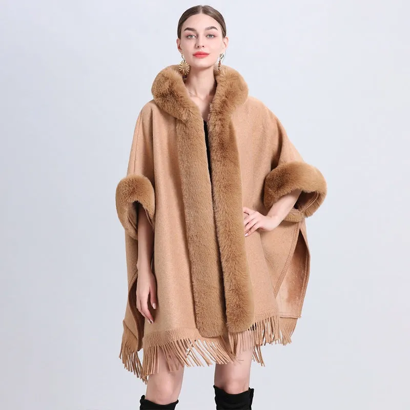 Posey Collier - Thick Velvet Cape by The Nevermore