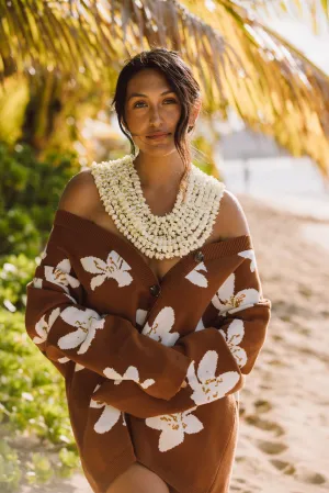 PREORDER ʻŪlei Knit Cardigan Sweater