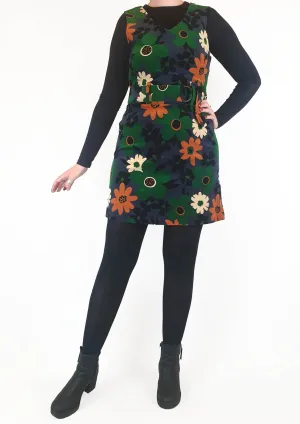 Princess Highway flower print cord dress size 12 (as new with tags)