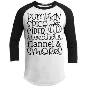 Pumpkin Spice Cider Sweaters Raglan