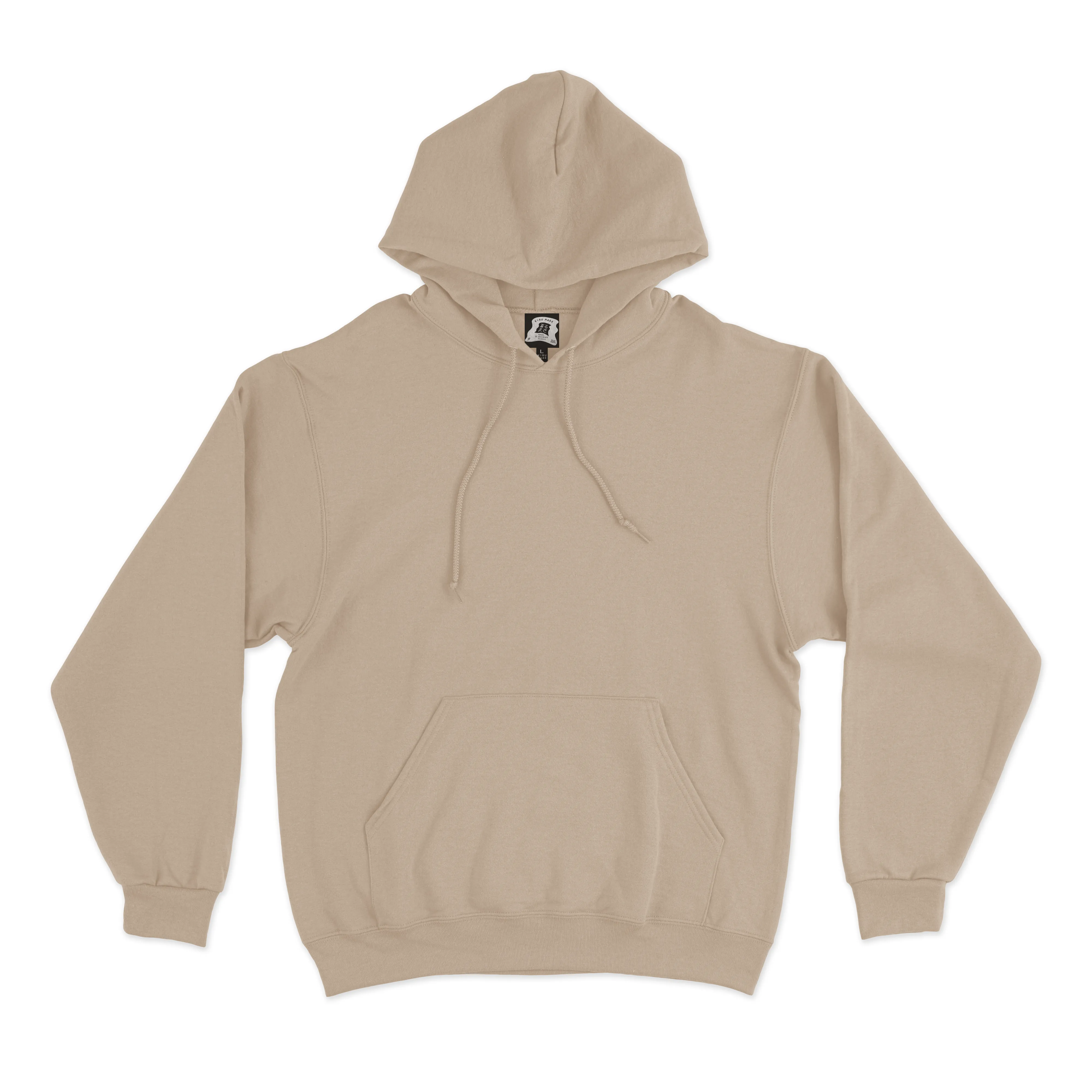 "Icy" Fleece Hoodie Beige