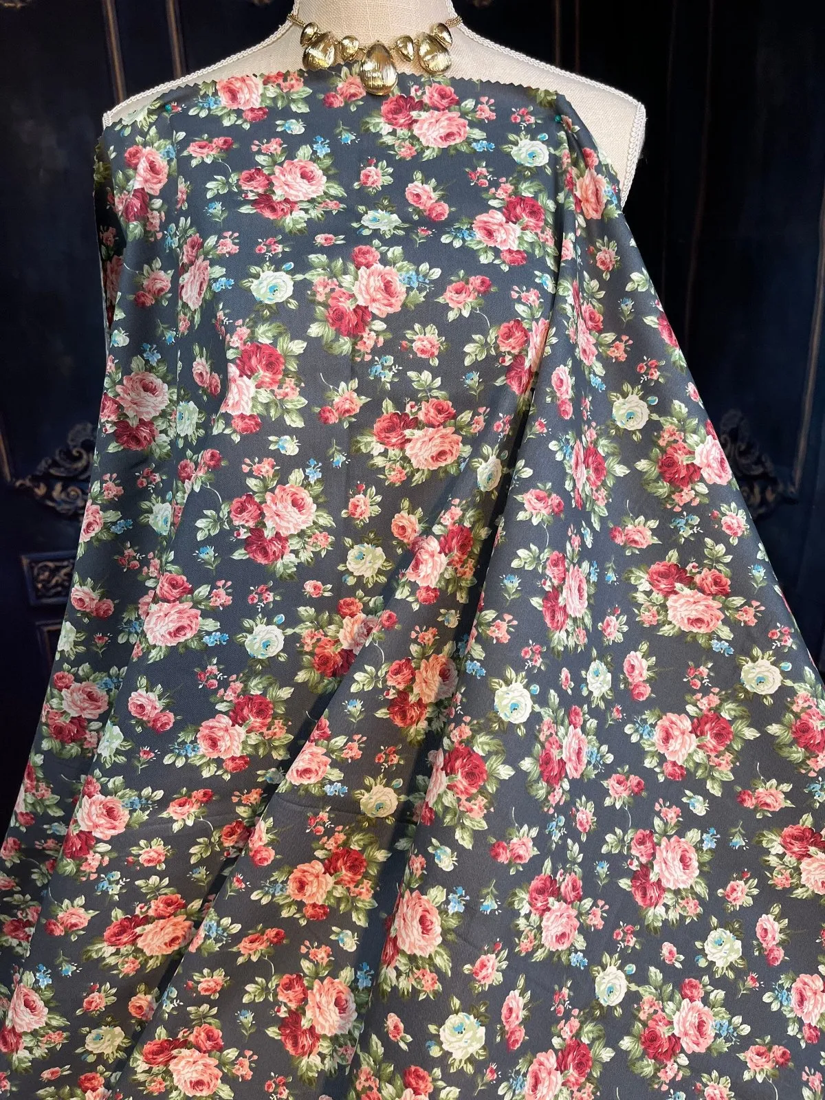Romantic Spoonful Floral Rose Cotton