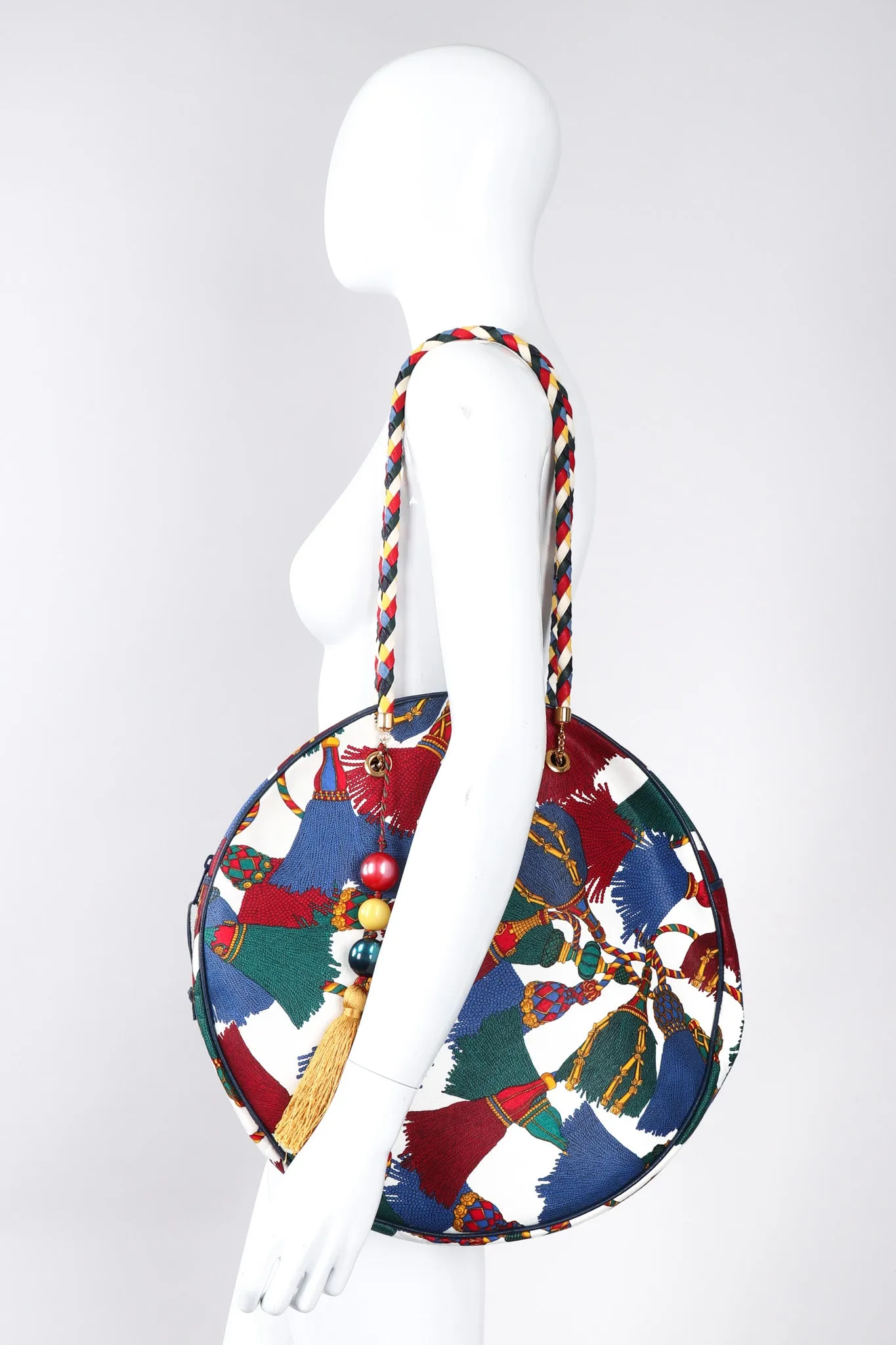 Round Tassel Bag