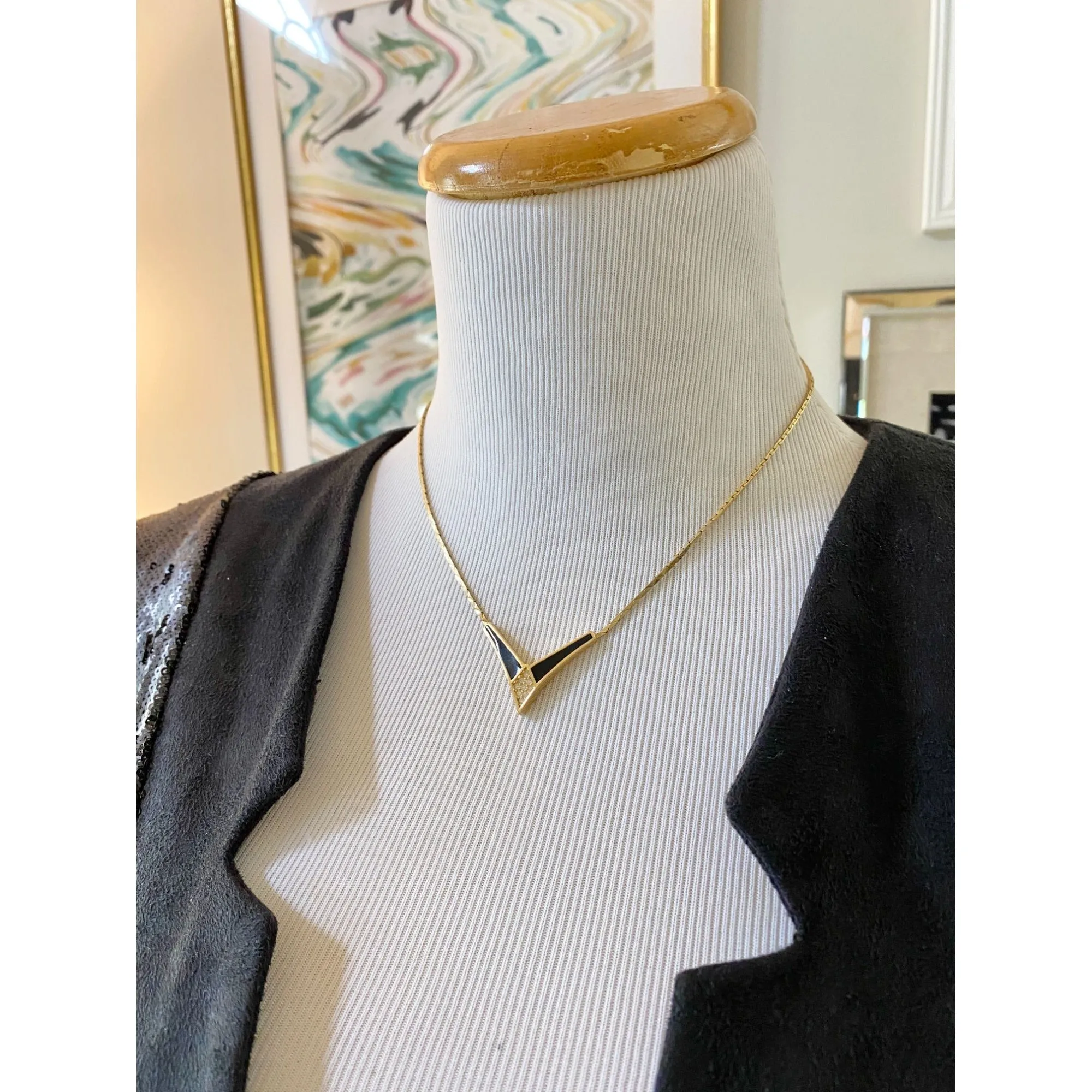 Shonda Black Ultra Suede Sequined Jacket