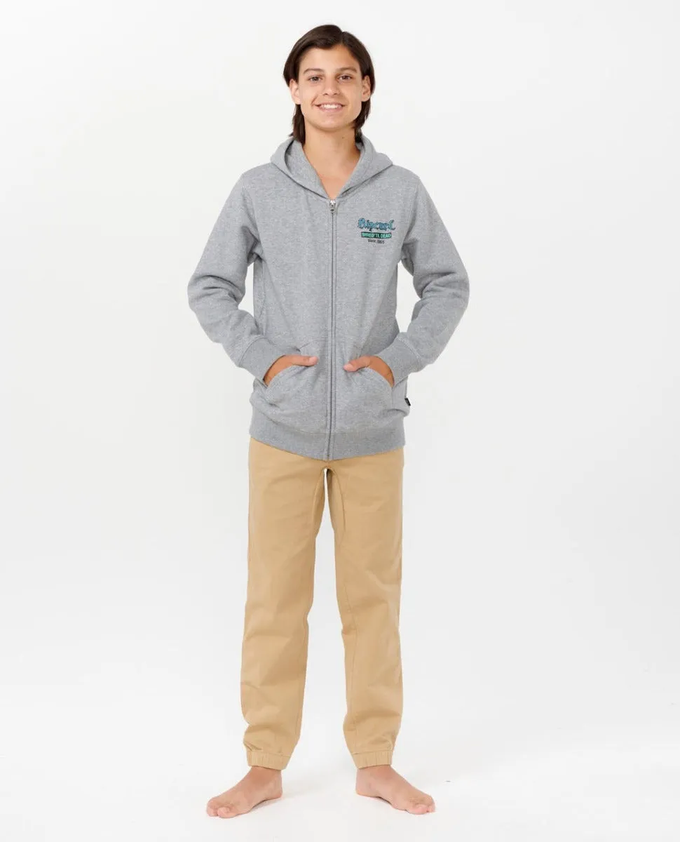 Shred Till Dead Zip Through Fleece - Boy (1-16 years)