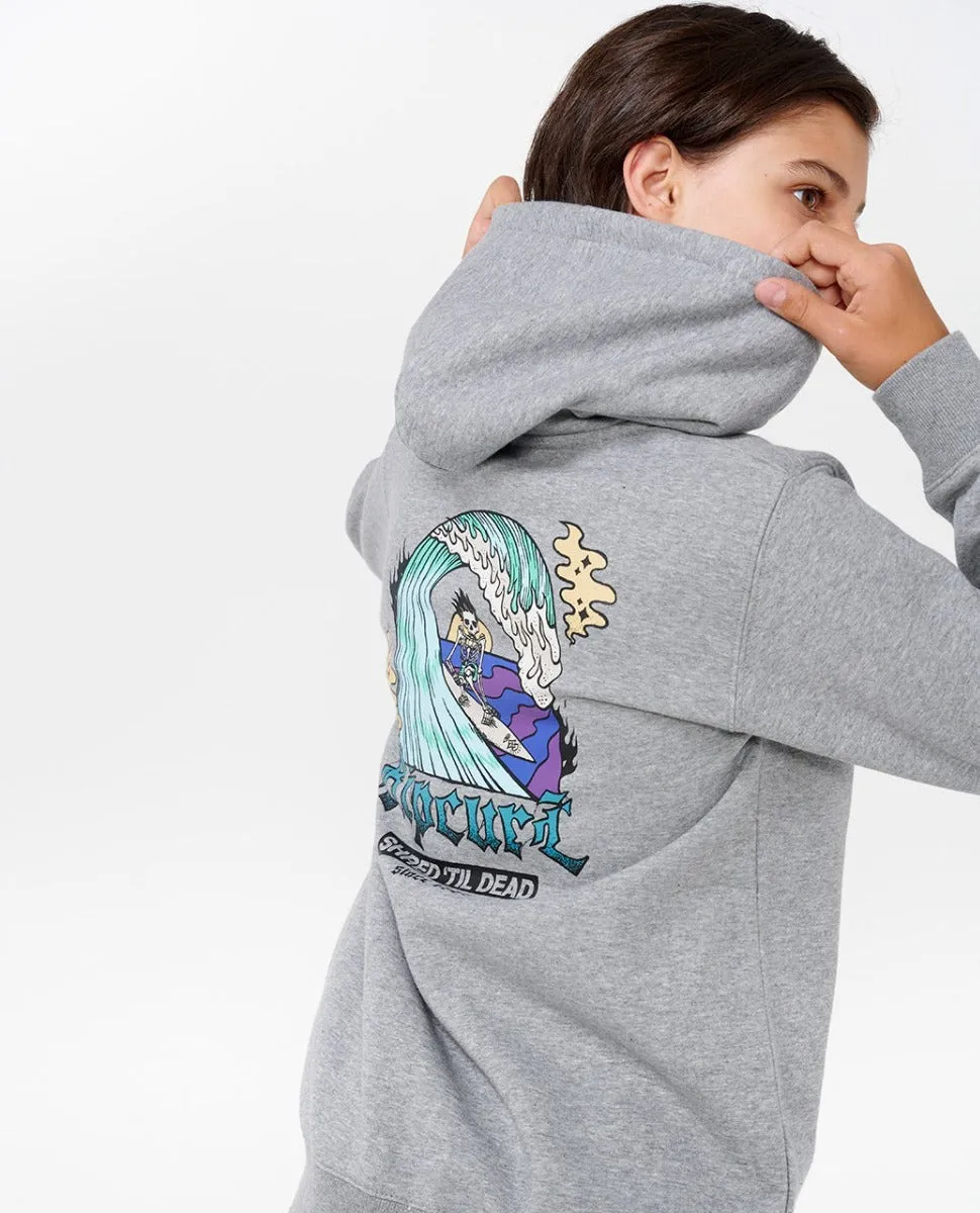 Shred Till Dead Zip Through Fleece - Boy (1-16 years)