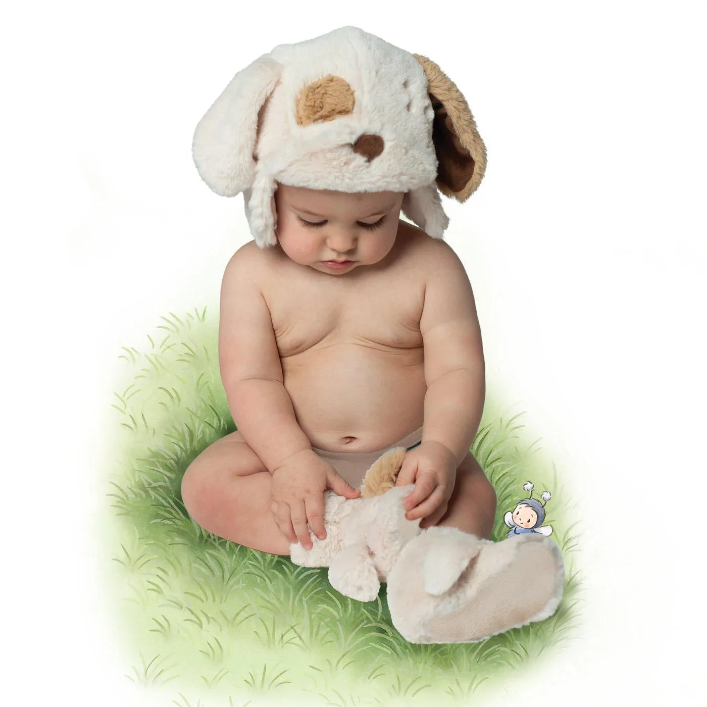 Skipit Puppy Fur Hat 6-12 months