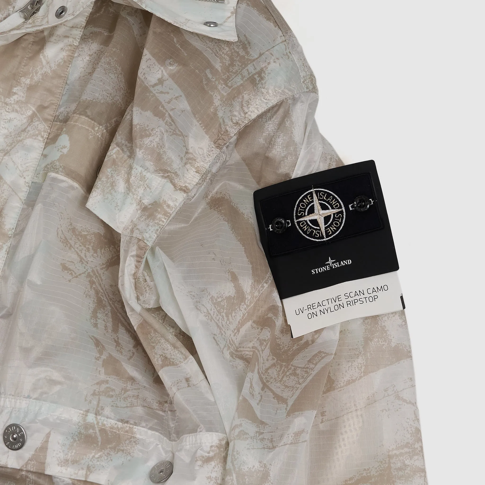 Stone Island UV Reactive Long Parka