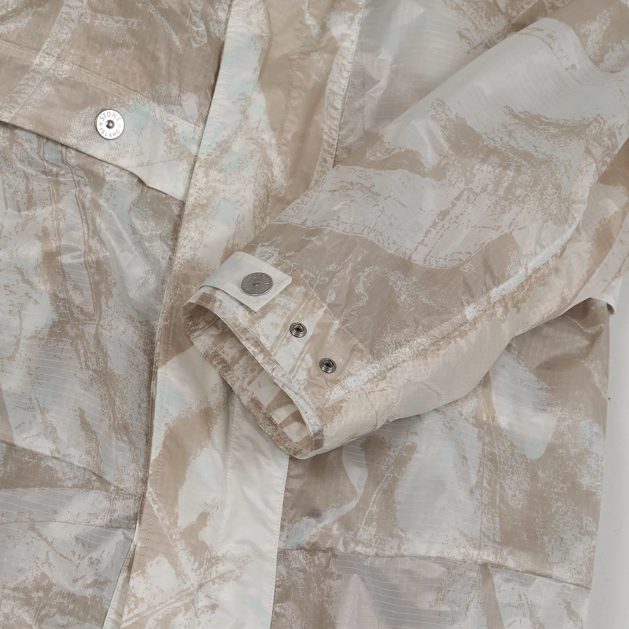 Stone Island UV Reactive Long Parka