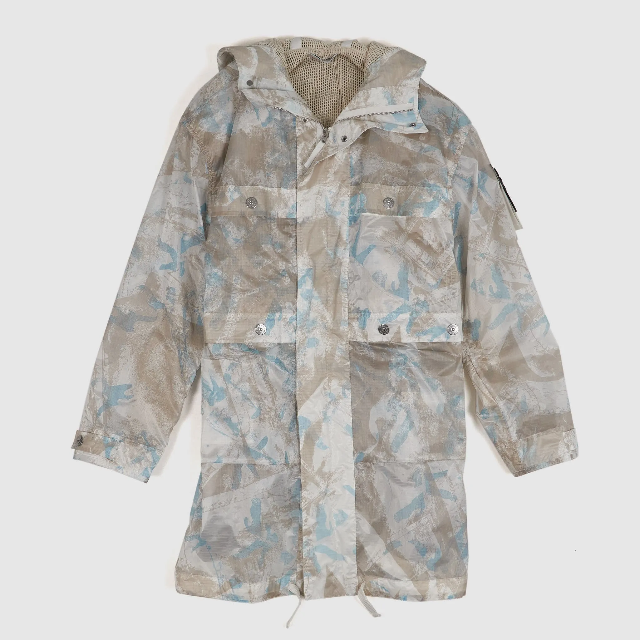 Stone Island UV Reactive Long Parka